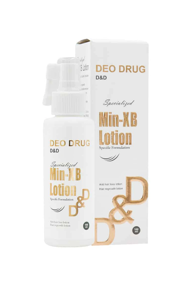 لوسیون تقویت کننده مو دئودراگ مدل Min-Xb